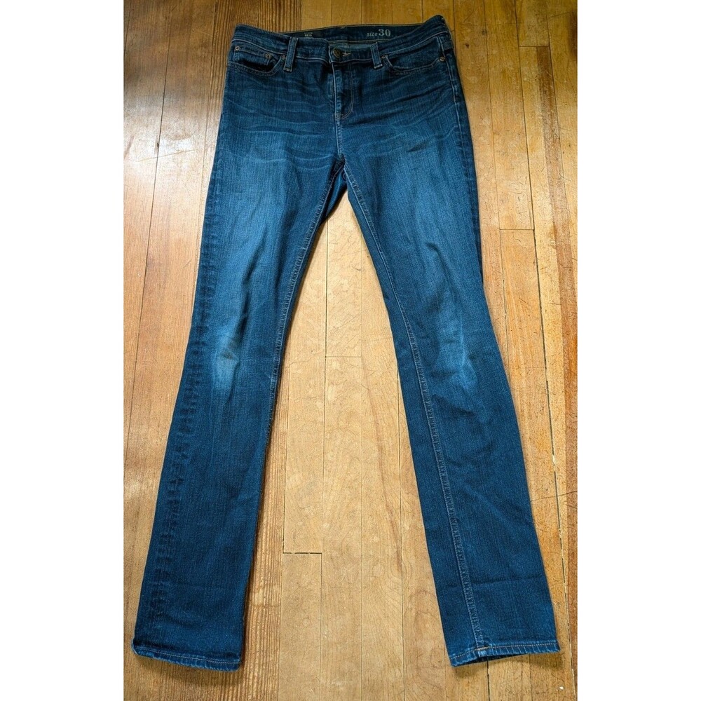 J CREW Womens Size 30 Reid High Rise Dark Wash Stretch Denim Skinny Jeans